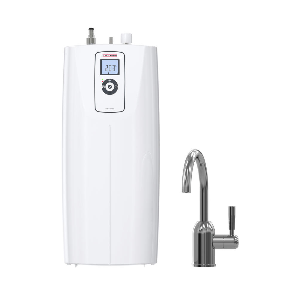 Stiebel Eltron 603885 UltraHot Plus Instant Hot Water Dispenser with Chrome Mono-Tap Faucet 120V 750W