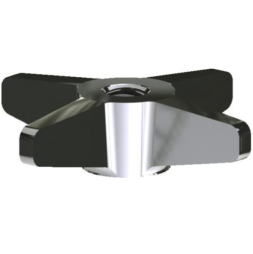 Chicago Faucets 635-COLDJKCP 2-1/2" Cross Handle