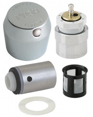 Chicago Faucets 665-RKPABCP 1-3/4" MVP Push Handle Retrofit Kit