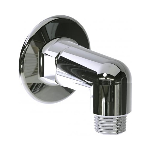 Chicago Faucets 777-037KJKCP Double-Bend Swivel Wall Spout