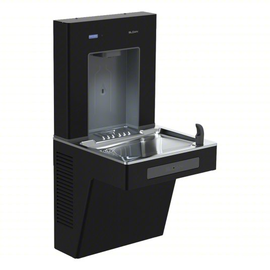 Sloan 33820063 DRS110-UNFIL-UNREF-BLK DropSpot Bottle Filler