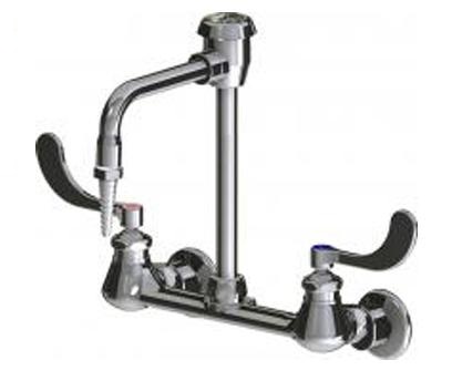Chicago Faucets LWM4-A13-F Wall-Mount Lab Faucet