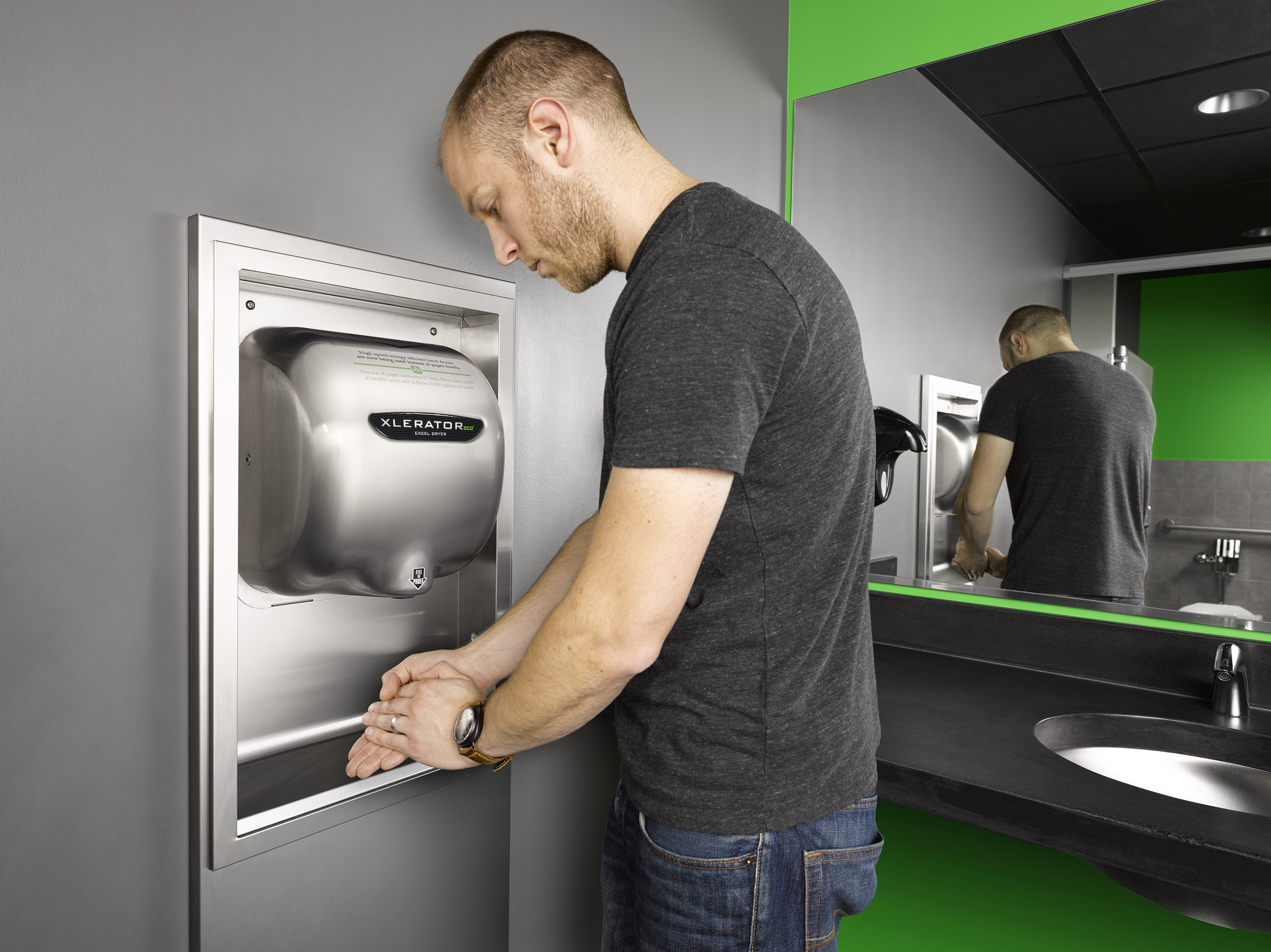 Excel Dryer XLERATOReco XL-SB-ECO Hand Dryer Excel Dryer XLERATOReco XL-SB-ECO Hand Dryer