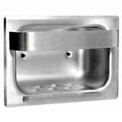 Bobrick B-4380 Recessed Heavy-Duty Soap Dish