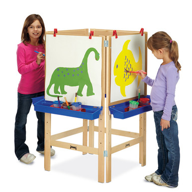 Jonti-Craft 0653JC 3 Way Adjustable Easel