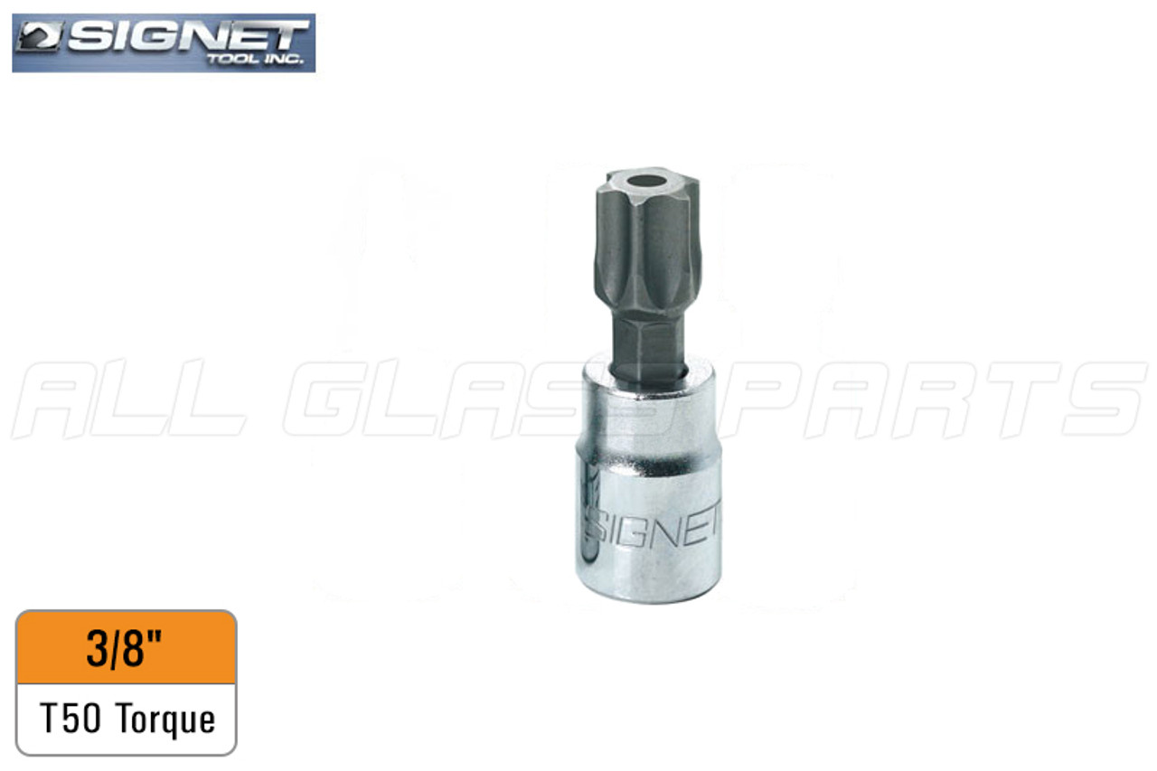 D 50 ⑥ Torx Bit Socket 3/8'' Drive Size T50 Torque