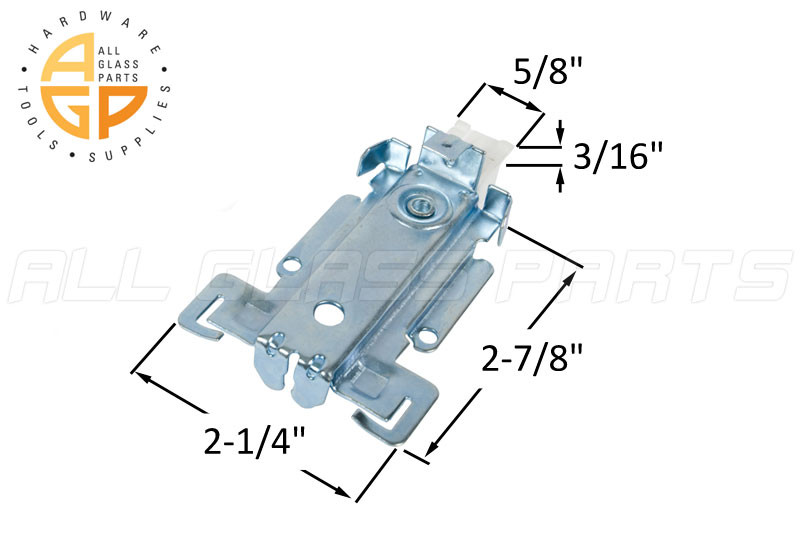 Bottom Corner Bracket Guides | All Glass Parts