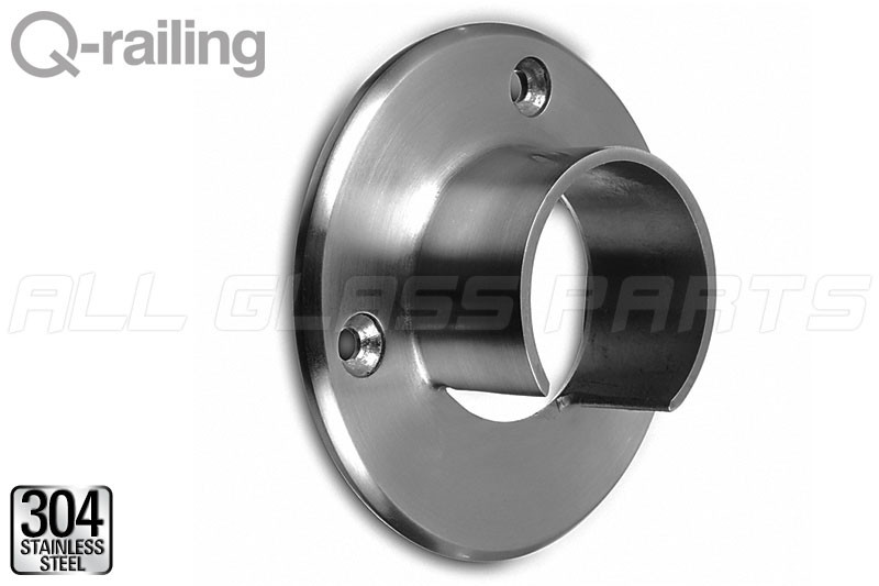 Wall Flange For 1.66'' 42.2 mm Round Cap Rail