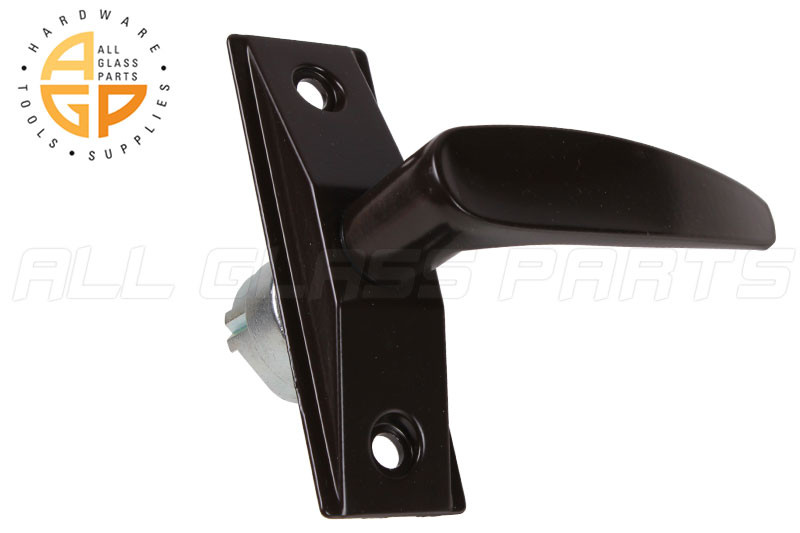 Latch Lock Handle C/W Cam Bronze | All Glass Parts