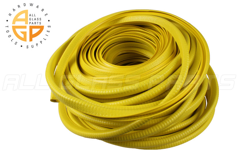 Quickedge Safety Yellow Single Lip Trim | All Glass Parts