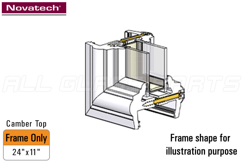 NovaPVC Doorglass Frame Insert 24