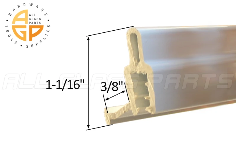 Pulling Rails Replacement Semi-Sashless Pull Rail | All Glass Parts