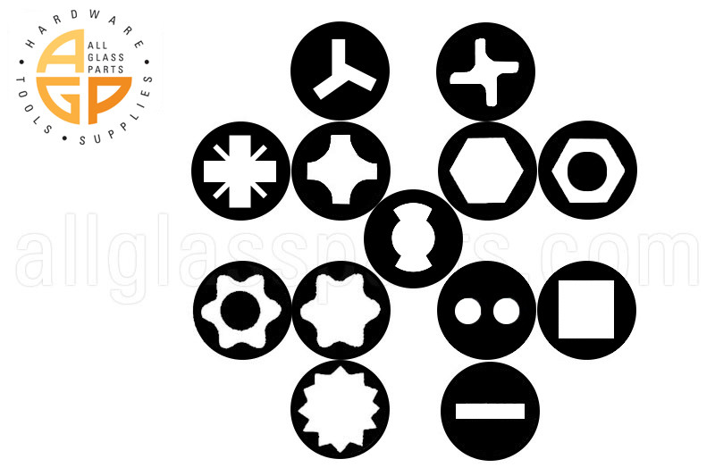 100 Piece Security Driver Bit Set | All Glass Parts