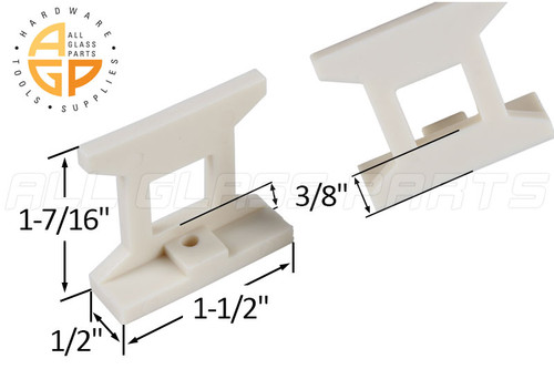 Flush Bolt Guide (Width 7/16") Flush Bolt Guide (Width 7/16")