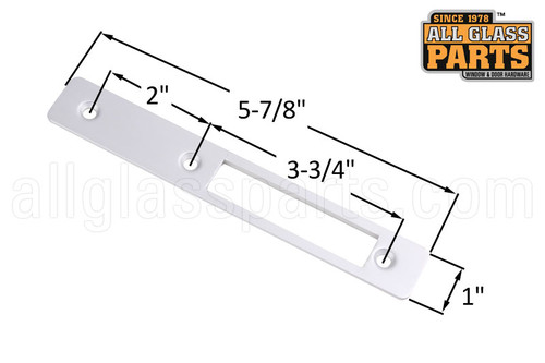 Maximum Security Face Plate (for 11-2001 Series) (Face Shape Right Bevel) Maximum Security Face Plate (for 11-2001 Series) (Face Shape Right Bevel)