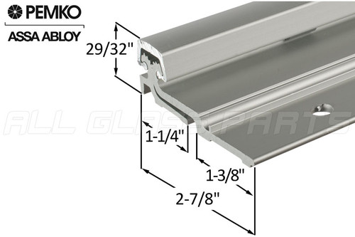Continuous Geared Hinge (Full Surface Mount) (Aluminum) (Standard) (Length 83'') Continuous Geared Hinge (Full Surface Mount) (Aluminum) (Standard) (Length 83'')