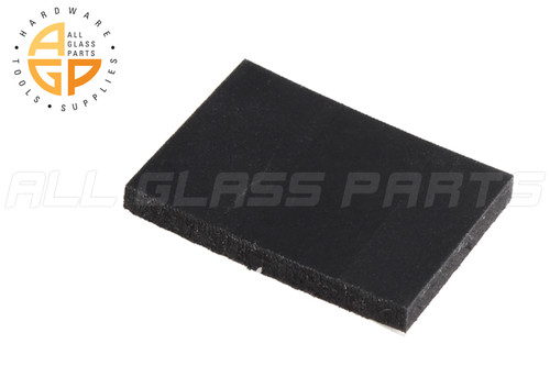 Adhesive Setting Block Rubber (1" x 1-1/4" x 1/8" Thick) (72 per sheet)