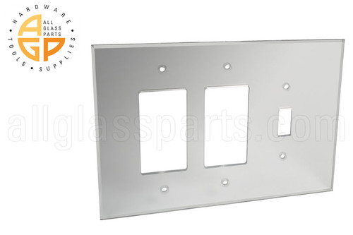Triple Mirror Plate (Decora (2) - Toggle)