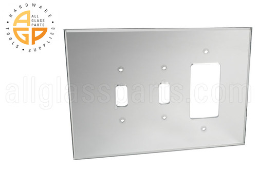 Triple Mirror Plate (Decora - Toggle (2))