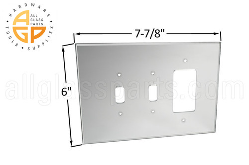 Triple Mirror Plate (Decora - Toggle (2))
