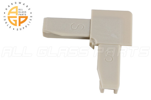 3/8" Window Screen Corner (Flanged) (Beige)