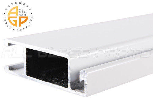 Standard Extruded Sliding Screen Door Bar (White)