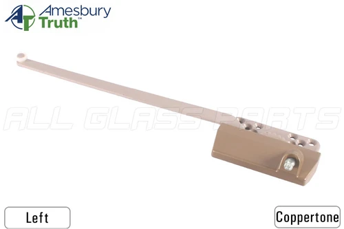 Single Arm Casement Window Operator (Left) (Coppertone) (Mod. 6-1306)