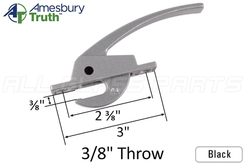 Locking Handle (Truth Hardware 24.10) (Silver)