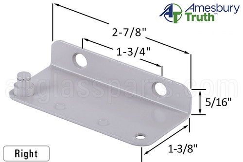 Stud Bracket (Truth Hardware 10415, 10416) (Right)