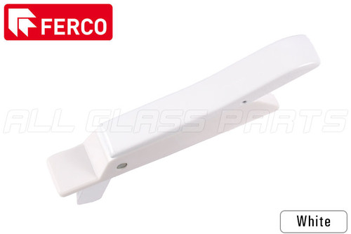 Multi-Point Locking Handle White | All Glass Parts