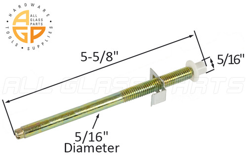 Closet Door Pivot (5-1/2'' Long)