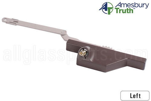 Split Arm Casement Window Operator (Truth Hardware 'Dyad' 23.46) (5") (Left) (Brown)