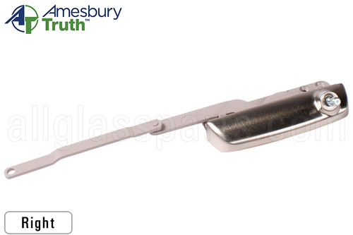 Split Arm Casement Window Operator (Truth Hardware 'Maxim' 50.70) (Right) (Brushed Nickel)