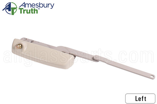 Split Arm Casement Window Operator (Truth Hardware 'Maxim' 'Dyad' 50.50) (Left) (Beige)