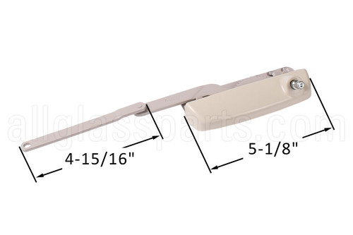 Split Arm Casement Window Operator (Truth Hardware 'Maxim' 'Dyad' 50.50) (Right) (Beige) Split Arm Casement Window Operator (Truth Hardware 'Maxim' 'Dyad' 50.50) (Right) (Beige)