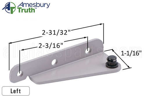 Stud Bracket with Snap Stud (Truth Hardware 11276, 11277) (Left)