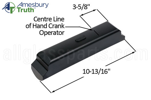 Cover for Power Window / Light Skylight System (Truth Hardware 'Sentry II WLS' 12490) (Black) Cover for Power Window / Light Skylight System (Truth Hardware 'Sentry II WLS' 12490) (Black)