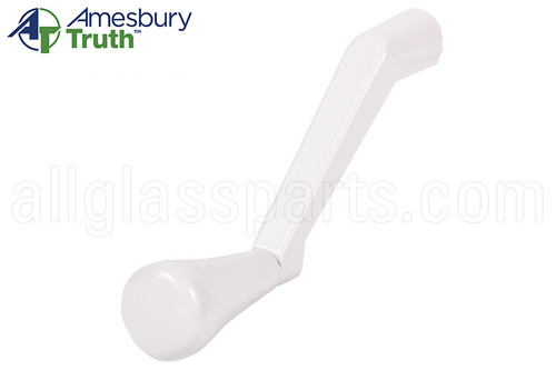 ADA Window Crank Handle (Truth Hardware 5/16" Spindle 11403) (White)