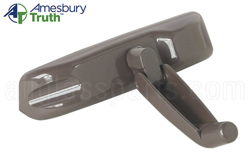 Operator Cover & Folding Handle (Truth Hardware 'Entrygard' 12905) (Brown)