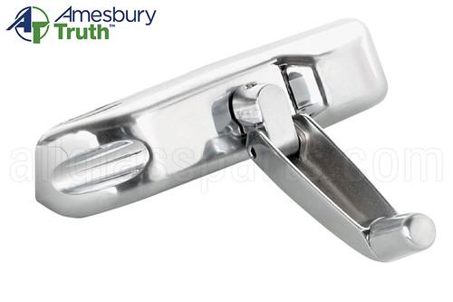 Operator Cover & Folding Handle (Truth Hardware 'Entrygard' 12905) (Brushed Chrome)