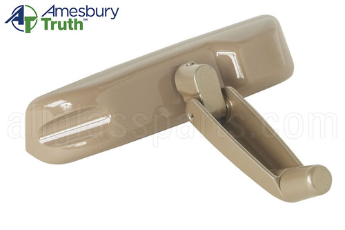 Operator Cover & Folding Handle (Truth Hardware 'Entrygard' 12905) (Coppertone)