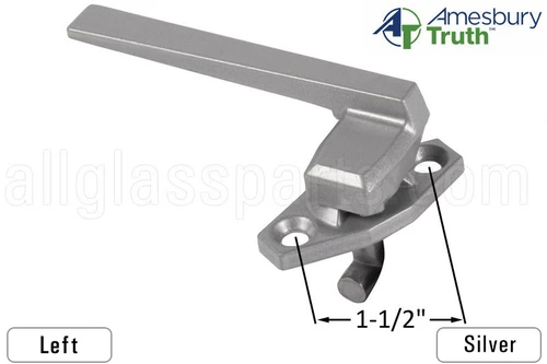 Cam Handle (Concealed Pawl) (Truth Hardware 'Trimline' 27.20) (Silver) (Left)