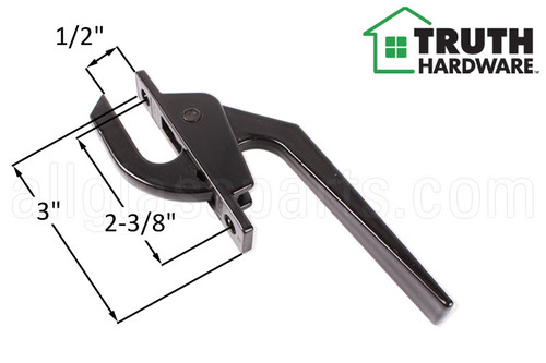 Locking Handle (Truth Hardware 24.23) (Black) Locking Handle (Truth Hardware 24.23) (Black)