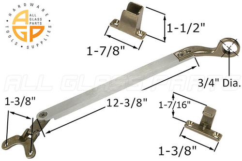 Push Bar Operator (12-3/8 inches length) (Right)