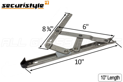 Heavy Duty Storm Hinges (10-5/16 inches length)