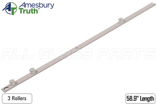 Tie Bar for Interlock Roller System (Truth Hardware) (3 Roller) (Length 58.9 inches)