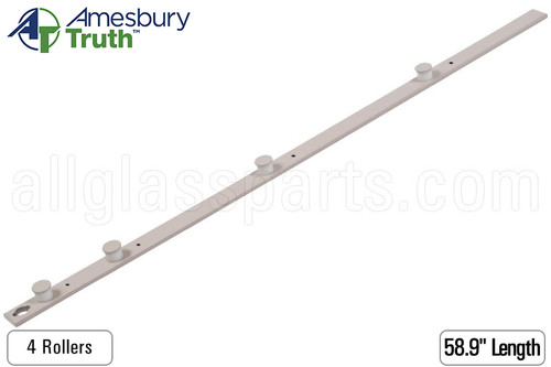 Tie Bar for Interlock Roller System (Truth Hardware) (4 Roller) (Length 58.9 inches)