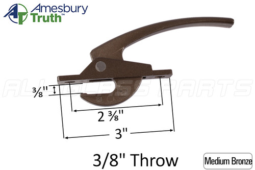 Locking Handle (Truth Hardware 24.10) (Medium Bronze)