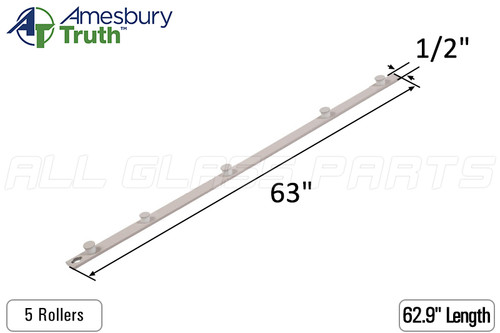Tie Bar for Interlock Roller System (Truth Hardware) (5 Roller) (Length 62.9 inches)