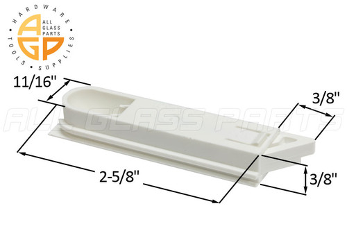 Tilt Latch (Right) (White) (2-5/8'' Length) Tilt Latch (Right) (White) (2-5/8'' Length)